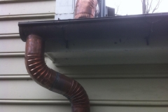 Gutter Completed Project Copper Goshen, IN