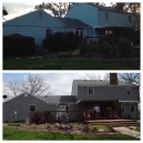 Siding Before And After 0002 Elkhart, IN