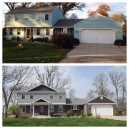 Siding Before And After 0006 Elkhart, IN