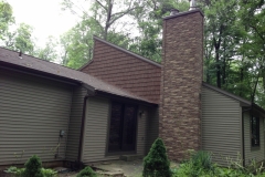 Siding Before And After Moore 19 Goshen, IN