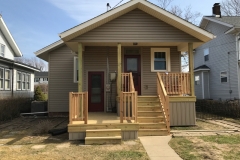 Siding Before And After Ruckman 6 Elkhart, IN